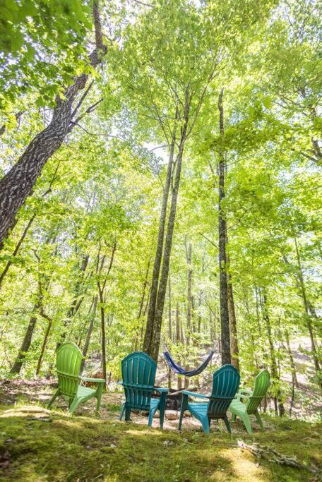 Pet Friendly Luxury Cabin Near Helen With Fire Pit Cleveland Exteriör bild