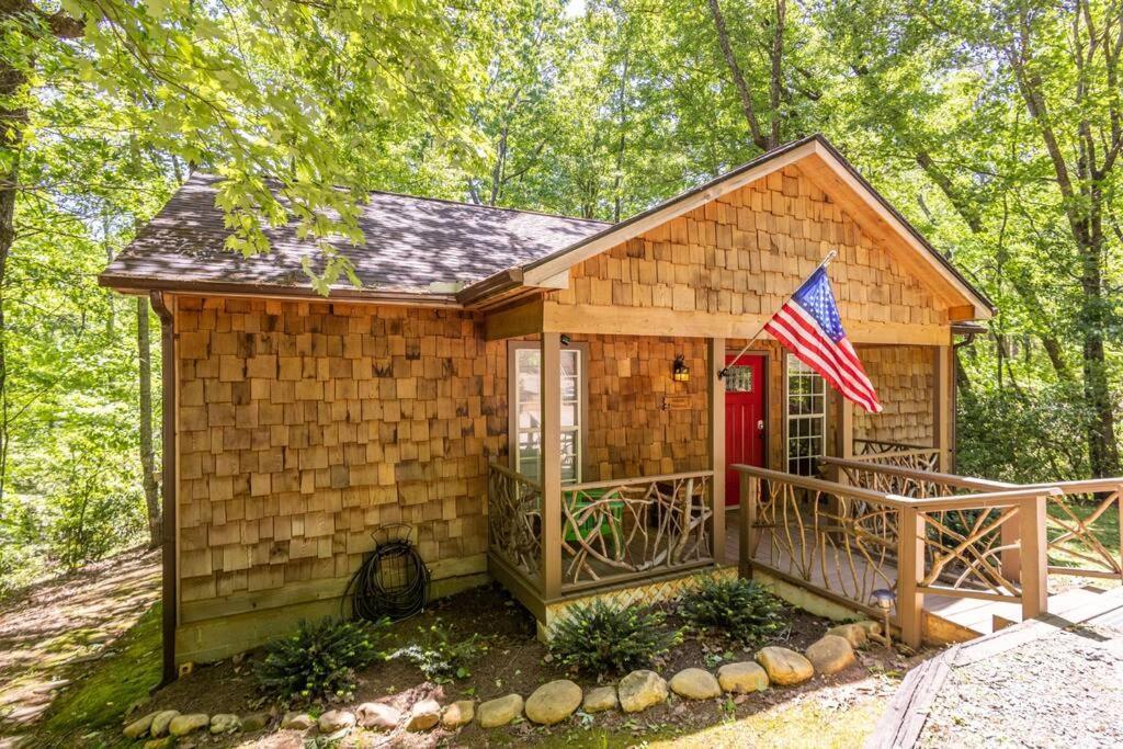 Pet Friendly Luxury Cabin Near Helen With Fire Pit Cleveland Exteriör bild