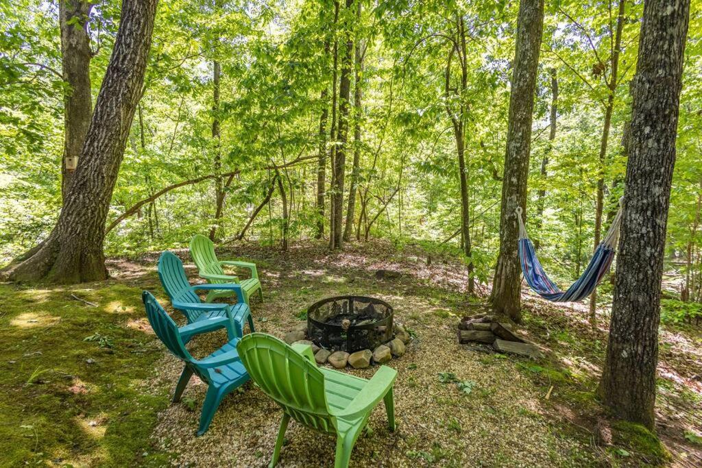 Pet Friendly Luxury Cabin Near Helen With Fire Pit Cleveland Exteriör bild
