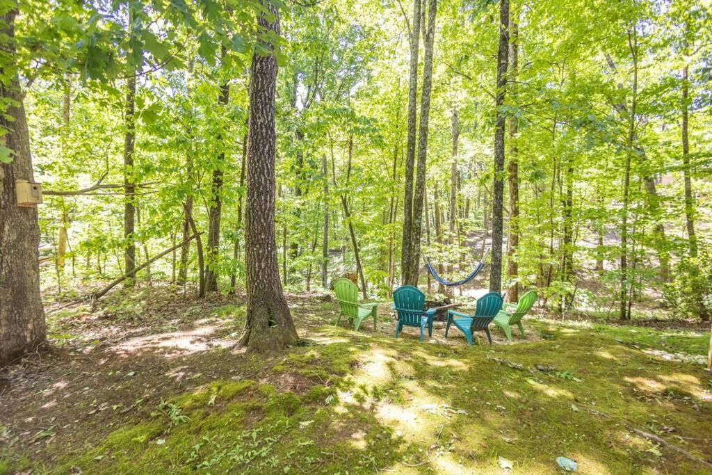Pet Friendly Luxury Cabin Near Helen With Fire Pit Cleveland Exteriör bild